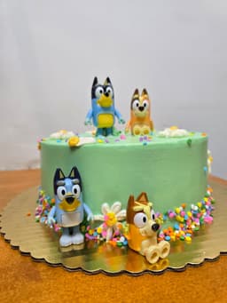  Cake Bluey Family 1